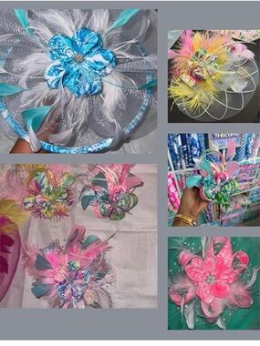 Handmade DERBY/High Tea hat fascinator🐎🏇